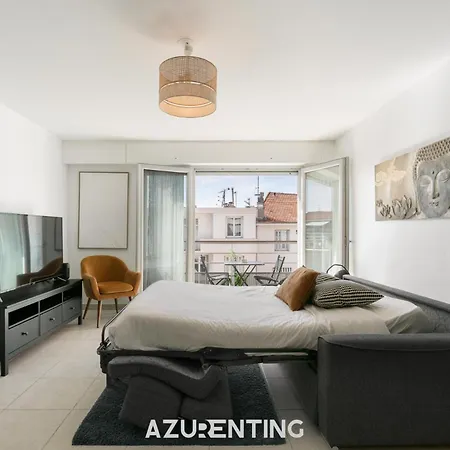 Lägenhet Azurenting - T3 Coeur D'antibes - Clim - Parking Antibes