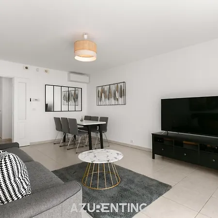 Azurenting - T3 Coeur D'antibes - Clim - Parking Antibes