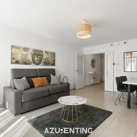Azurenting - T3 Cœur D'antibes - Clim - Parking